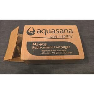 Aquasana AQ-4035 Replacement Water Filter Cartridges Open Box Sealed